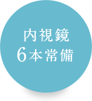 内視鏡6本常備